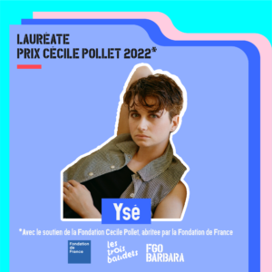 Ysé lauréate du prix Cécile Pollet 2022
