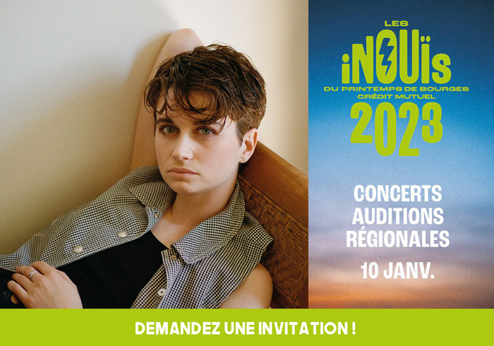 Ysé Audition Inouis Printemps de Bourges 2023